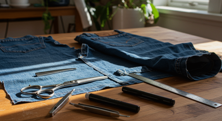 Jak postrzępić nogawki w jeansach – instrukcja krok po kroku